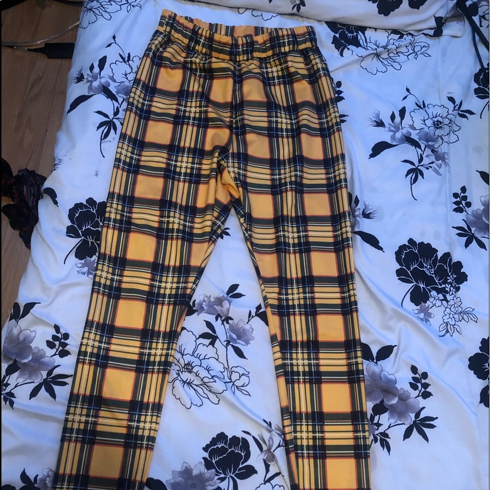 Plaid Pants